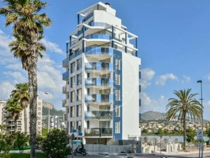 Apartamento de lujo con vistas al mar en Calpe. Nueva construcción