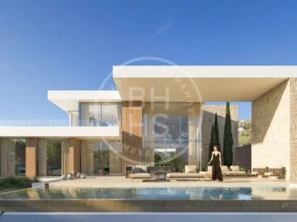 Skyline Majesty: Elegancia moderna en tres niveles en Moraira