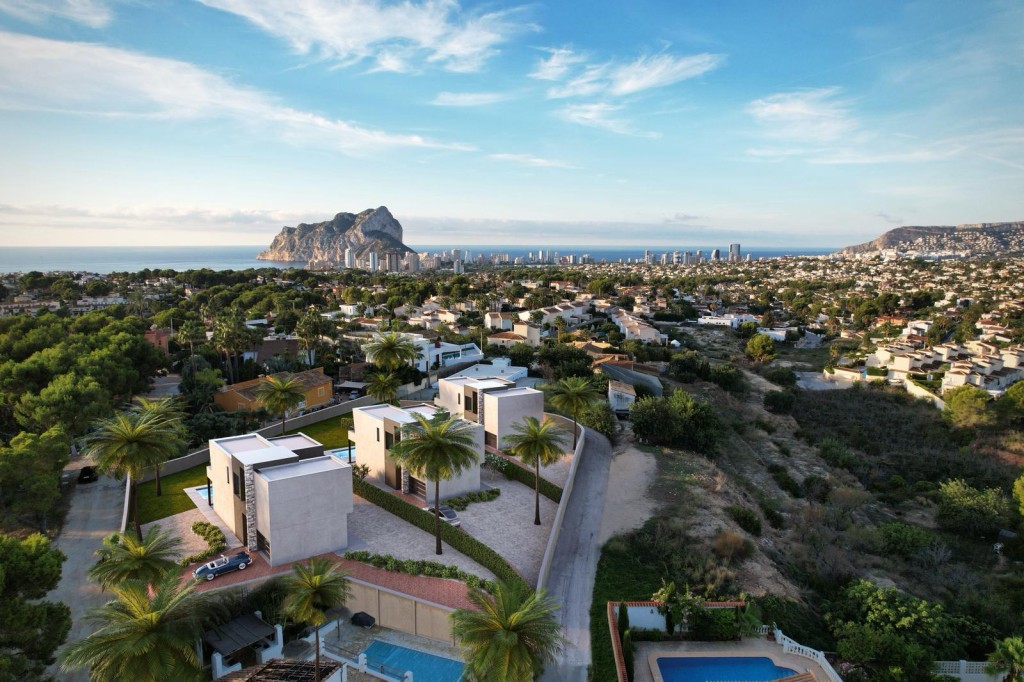 Villas contemporáneas con vistas al mar en Calpe - La vida moderna redefinida