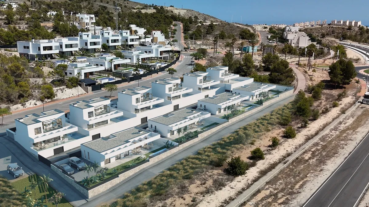 Villas de obra nueva en Finestrat