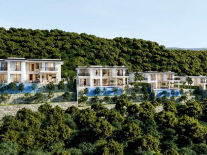 Villas con vistas panorámicas al mar en Sierra Cortina