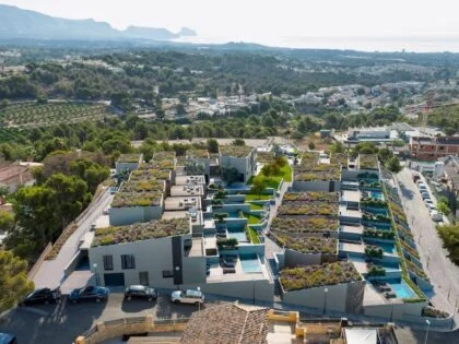 Chalets de obra nueva en venta en La Nucía