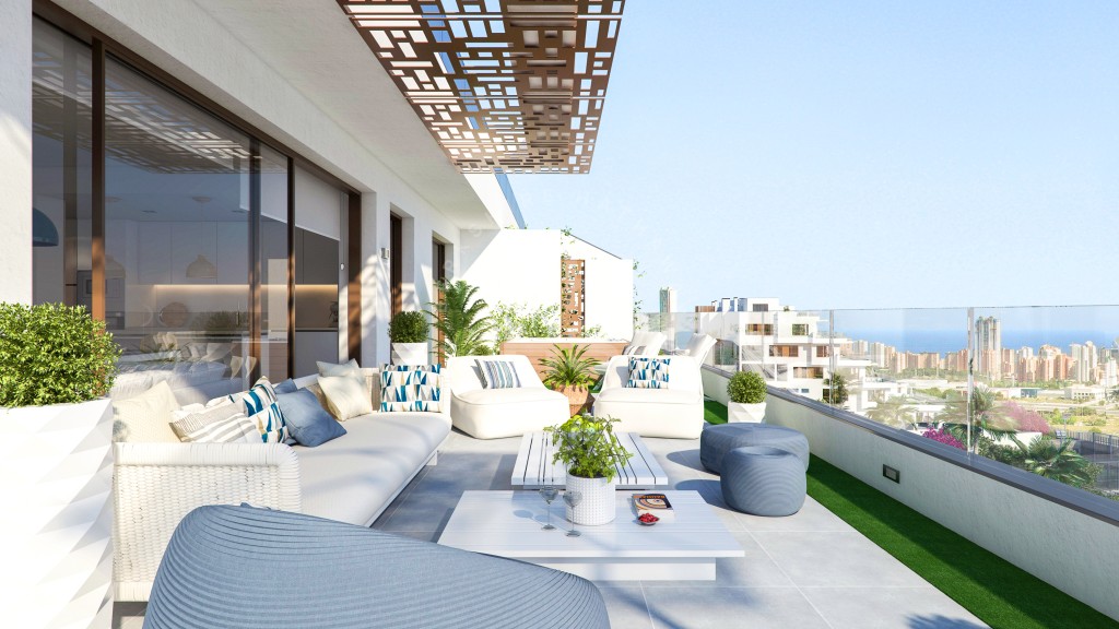 Impresionante villa ecológica en Benidorm - Un santuario de lujo moderno y sostenibilidad