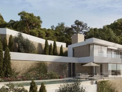 Villa de lujo contemporánea en Benissa - Raco de Galeno: Vistas al mar