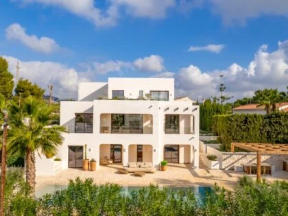 Villa de lujo estilo ibicenco en venta en Benissa