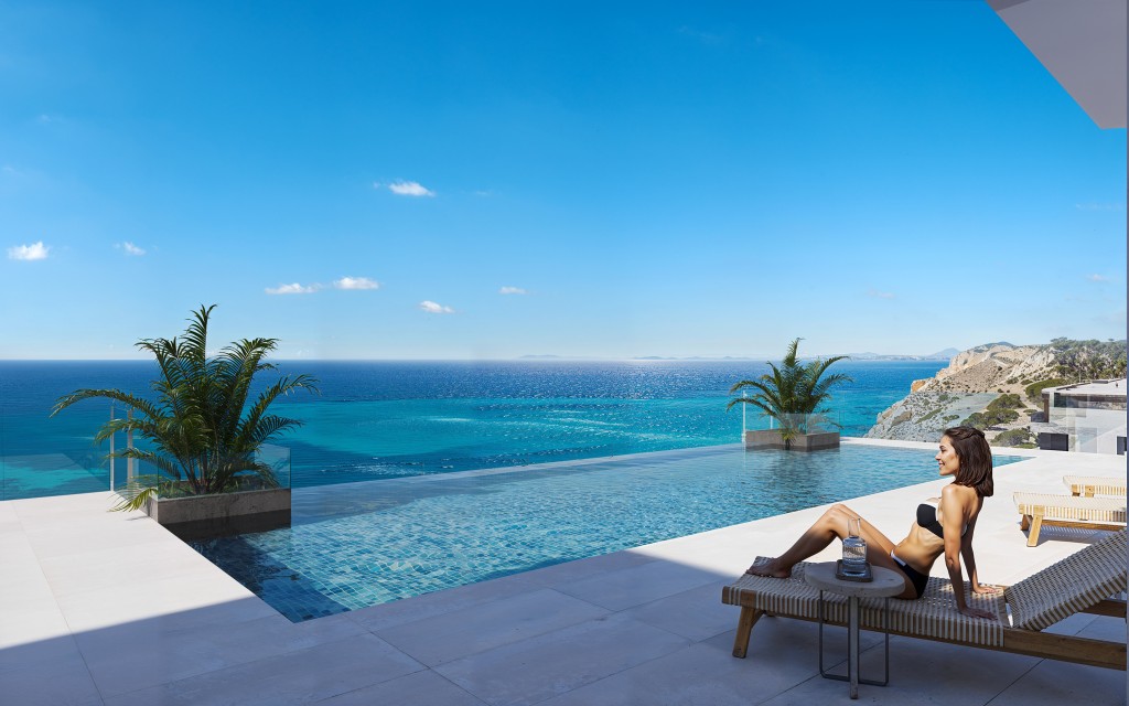 Exclusivo ático -dúplex- en primera línea de mar en Villajoyosa - Lujo Mediterráneo en la Costa Blanca