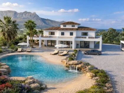 Proyecto de Villa de Lujo en Pedreguer - Piscina Privada