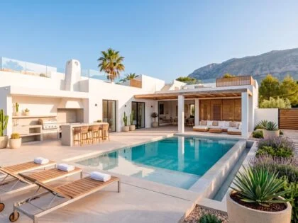 Chalet de una sola planta con vistas al Montgó en Dénia - una oportunidad de renovación con gran potencial