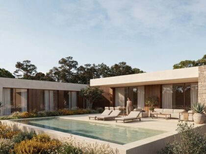Villa contemporánea de una sola planta en Moraira