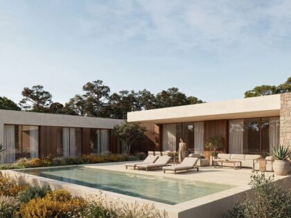 Villa contemporánea de una sola planta en Moraira