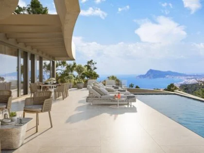 Villa de lujo en Altea Hills: arquitectura contemporánea con vistas panorámicas al Mediterráneo