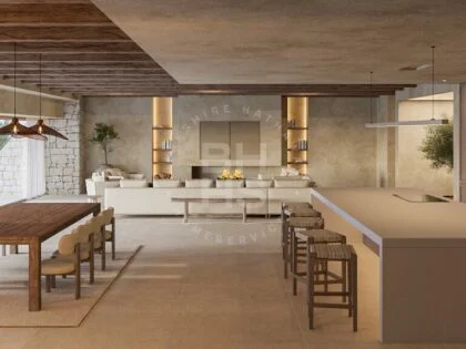 Moderno refugio de lujo en Benissa - Interiores espaciosos y jardines privados con brisa marina