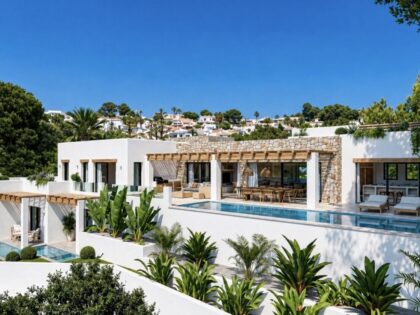 Villa de lujo estilo ibicenco en Moraira