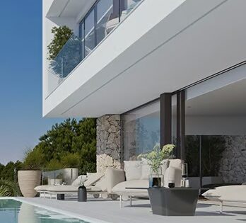 Proyecto de villa de lujo de 4 dormitorios con vistas al mar en Altea