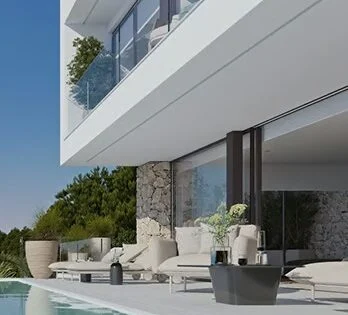Proyecto de villa de lujo de 4 dormitorios con vistas al mar en Altea