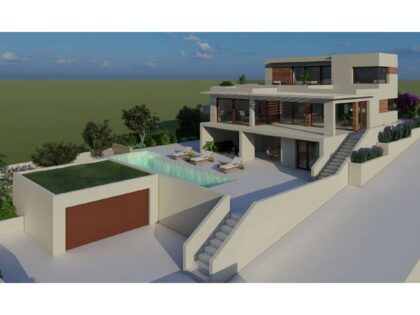 Villa de lujo exclusiva en construcción en Moraira