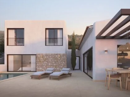 Villa mediterránea de nueva construcción en Jalón