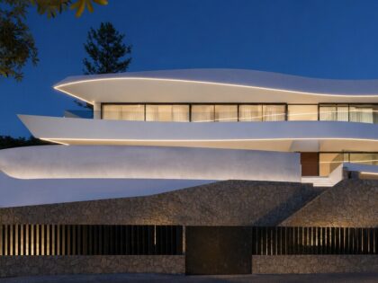 Villa de lujo contemporánea en Altea la Vella con vistas panorámicas al Mediterráneo